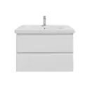 Тумба под раковину настенная SanStar Arista 80 80см с раковиной