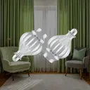 Наконечник для карниза Evoli Зефир 73791 16 мм, 2 шт