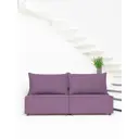 Диван раскладной Cityhd Ницца 188x94x75 см велюр цвет фиолетовый