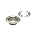 Люверсы 12 мм сталь цвет серебро 5 шт.