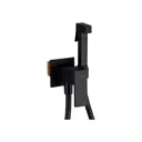 Гигиенический душ со смесителем Frap F7506-6 однорычажный цвет черный