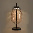 Настольная лампа прикроватная светодиодная Freya Pallada теплый белый свет цвет черный