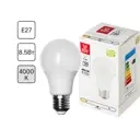 Лампа светодиодная E27 220-240 В 8.5 Вт груша матовая 750 лм нейтральный белый свет