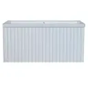 Тумба под раковину подвесная Mixline Вектор 554819 80см цвет белый