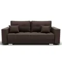 Диван прямой Золотое руно Талисман-1 105x87x81 см ткань цвет шоколадный