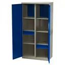 Шкаф инструментальный Ironmebel Mlst14-106022 93x187.5x51.1 см металл цвет синий/серый