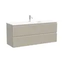 Тумба под раковину подвесная Sancos Snob R SNR120/39CE 119.5см цвет beige soft