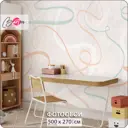 Фотообои флизелиновые Barton wall 3d абстракция линии 500x270 см