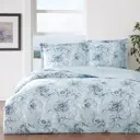 Комплект постельного белья Tac Saten 3254-94171, евро, сатин, синий