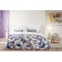 Комплект постельного белья Tac Digital сатин евро наволочки 50 x 70- 4 шт цвет фиолетовый