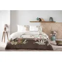 Комплект постельного белья Tac Rainforce ранфорс евро наволочки 50 x 70- 2 шт цвет розовый