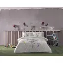 Комплект постельного белья Tac SATIN DELUX сатин евро наволочки 50 x 70- 4 шт цвет черный