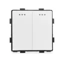 Выключатель встраиваемый Vell 1379034 2 клавиши цвет белый