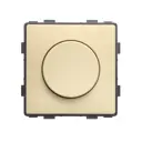 Диммер встраиваемый Vell GD-1D 1 клавиша цвет жёлтый/золотой
