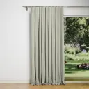 Штора на ленте Miamoza Silky 200x280 см цвет молочный