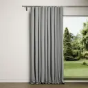 Штора на ленте Дэмус 200x280 см цвет серый