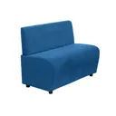 Диван прямой Лачи 100x77x55 см велюр цвет синий