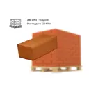 Кирпич керамический КЗ СПП терракотовый M150 250x120x88мм комплект 4290шт 1.4 НФ с доставкой без выгрузки