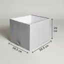 Короб-органайзер для шкафа Лион 34.5x38.5x29 KONSENSA