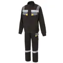 Костюм рабочий Союзспецодежда Энерджи черный/жёлтый размер 56-58 рост 182-188 см