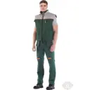 Жилет рабочий утепленный Союзспецодежда Профессионал зелёный/светло-серый размер 56-58 рост 182-188 см