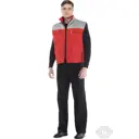 Жилет рабочий утепленный Союзспецодежда Профессионал красный/светло-серый размер 60-62 рост 170-176 см