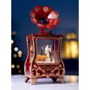 Электрическая светящаяся фигура Luazon Lighting 10872806 Граммофон 36x16x9 см теплый белый