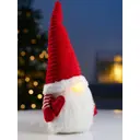 Электрическая светящаяся фигура Luazon Lighting 10874091 Гном романтик в красном 40 см теплый белый