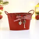 Кашпо Take It Easy Ведерко Рустад красное 14х11х9см 9944489