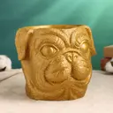 Кашпо Take It Easy Рикки золото 18х16х15см 9943483