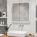 Зеркало для ванной Reflection Magic RF5938CD с подсветкой 70x70см