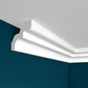 Плинтус потолочный Perfect plus P9939 на потолок полистирол белый 2000x46x42 мм