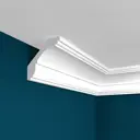 Плинтус потолочный Perfect plus P9917 на потолок полистирол белый 2000x65x69 мм