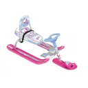 Снегокат Nika Тимка СПОРТ 4-1 единорог со спинкой