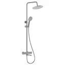 Душевая система Frap Arne со термостатом 3 режима цвет графит