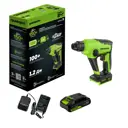 Перфоратор аккумуляторный бесщеточный SDS Plus Greenworks GD24SDS1 3803107CUA, 24 В Li-Ion 1x2 Ач, 1.2 Дж