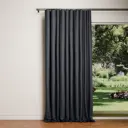 Штора на ленте Камелия 200x280 см цвет серый