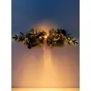 Декор настенный Luazon Lighting 10875978 Снежноягодник 72x20 см теплый белый