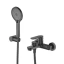 Смеситель для ванны Cezares STYLUS-VD-NOP цвет черный матовый