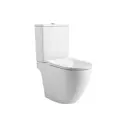 Унитаз-компакт Aquatek Европа Geberit безободковый смыв торнадо цвет белый