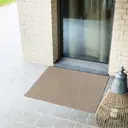 Коврик грязезащитный KREAFORTA Pauline полиэстер 60x90 см цвет коричневый