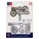 Дверные ручки Punto Demetra с запиранием комплект цвет бронза