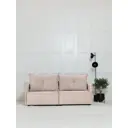 Диван раскладной Cityhd Гонконг Слим 200x90x80 см велюр цвет бежевый