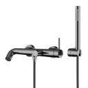 Смеситель для ванны Knotlor SS-32-GM-LM цвет стальной серый