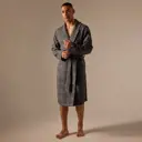 Халат вафельный мужской Sima-Land Home Chess Гри Сандре размер M