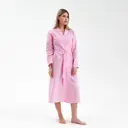 Халат вафельный женский удлинённый «Экономь и Я 5045740 размер 46-48, розовый