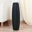 Ваза Сима-ленд Грени бочонок керамика цвет черный 60 см