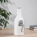 Ваза Сима-ленд Пикассо улыбка керамика цвет черный 35 см