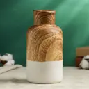 Ваза Сима-ленд Теа керамика 21 см цвет бежевый