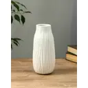 Ваза Сима-ленд Флоранс волны керамика цвет белый 11 см